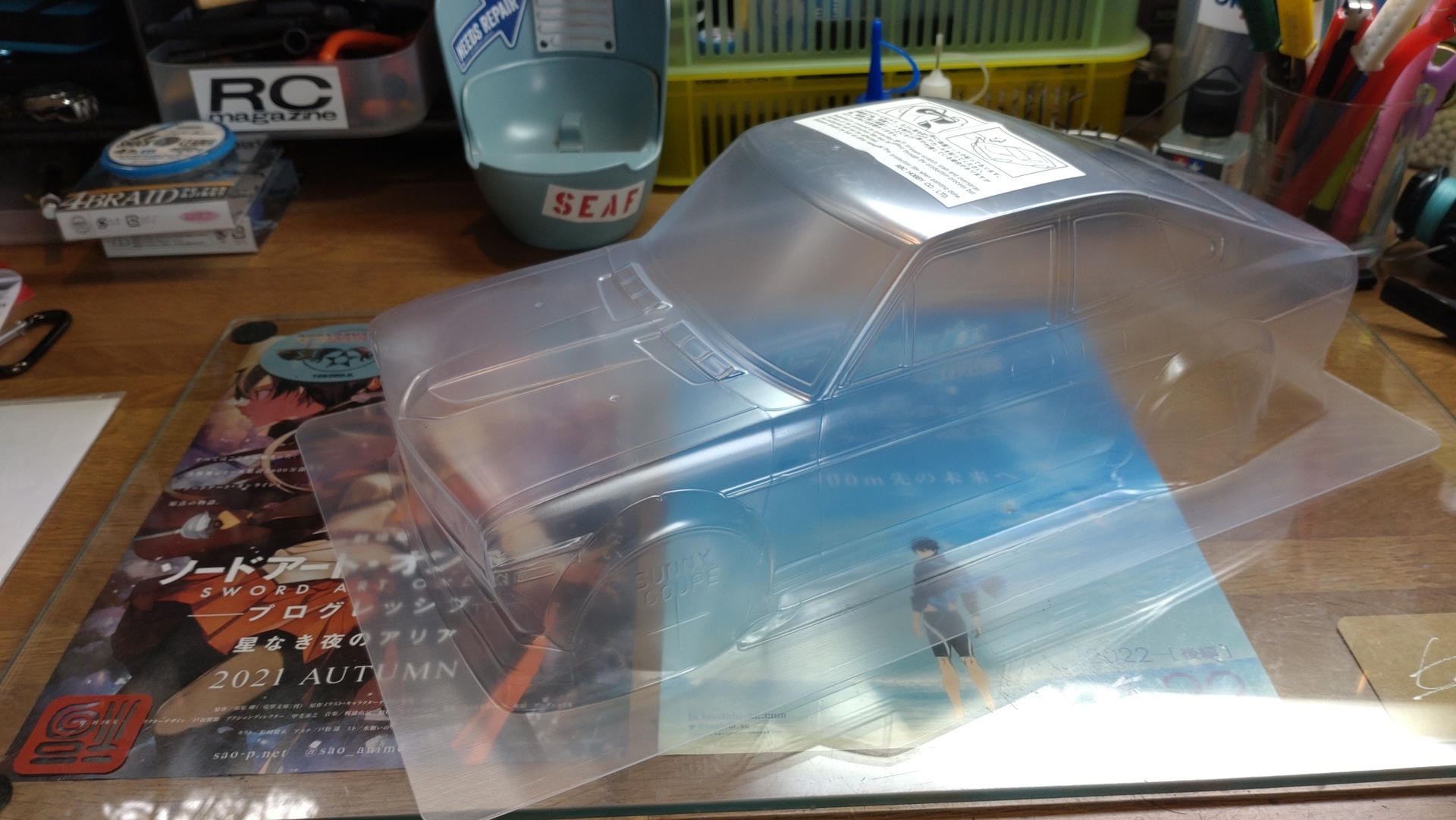 FerrariT3 ボディ+cボディ+デカール、シャーシ無しですm(__)m